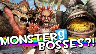 GIGANTIC MONSTER BOSSES!! | Gmod Sandbox Fun (Vindictus EPIC Boss Fights)