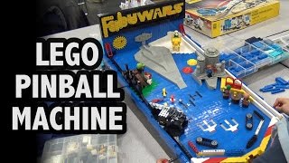Functional LEGO Pinball Machine Star Wars / Fabuland