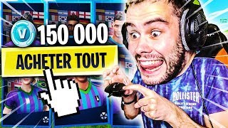 J'AI VRAIMENT ACHETÉ TOUS LES SKINS DE LA COUPE DU MONDE SUR FORTNITE BATTLE ROYALE ?!!