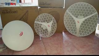 Review MikroTik LHG 5 (PTP 10KM Result Bandwidth Test dan Bandwidth Real)