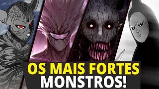 OS 10 MONSTROS MAIS PODEROSOS DE ONE PUNCH MAN | Player Solo