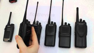 Kenwood TK-3000m vs Hytera TC-508 vs HYTERA HYT TC-320 vs Icom IC-F4003 vs Vertex VX-231 обзор