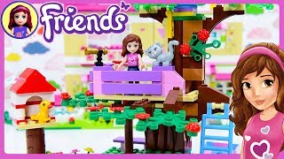 LEGO Friends Olivia's Treehouse Build Review Silly Play - Kids Toys