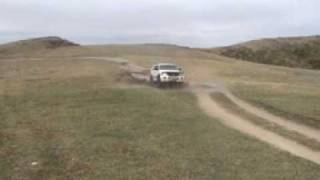 Водопад Бурхан Булак лужи на плато