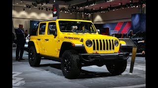 2018 Jeep Wrangler JL Rubicon Four-Door First Look (No Talking)