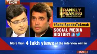 Rahul Gandhi interview shatters social media records