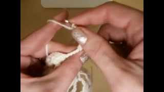 1  Как связать воздушную шаль, 1, 2, 3, 4, 5, 6, 7 ряды
