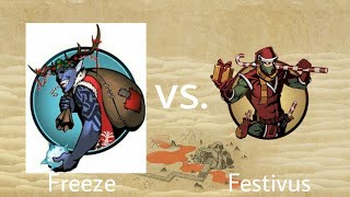 Shadow Fight 2 Freeze vs Festivus