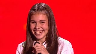 Алина Михальченко "Mama knows best" - Слепые прослушивания - Голос Дети - Сезон 2