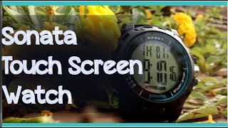 sonata Ocean series Touch screen watch⌚ | Sonata Digital watch |Touch screen watches|77037PP04J