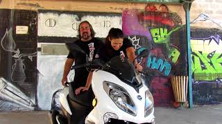 KEEWAY (BENELLI) cityblade 125 .KOKKINA FEGARIA TEST