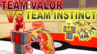TEAM VALOR VS TEAM INSTINCT IN PBB?!?!? - ROBLOX Skit/Gameplay