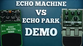 Behringer EM600 Echo Machine VS Line 6 Echo Park (Comparison)