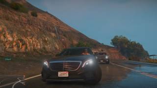 Стеклоочистители в GTA 5( Дворники) тест на Мерсе S63 AMG для ГТА 5