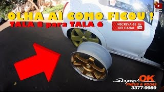SAPATINHOS PRONTOS - DIMINUIÇÃO DA TALA - SUPER OK PNEUS E RODAS