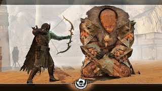 SHADOW OF WAR - UNIQUE BLACK BETRAYS OVERLORD DARK TRACKER DIFFICULTY NEMESIS IN DESERT