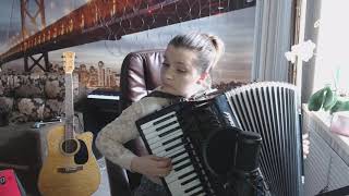 Аккордеон | На сопках Маньчжурии  (Вальс)