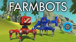 Mod Review: Farmbots ? (mineslime) | Scrap Mechanic Mods