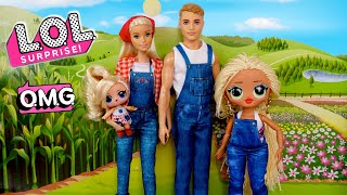 LOL Doll Family Morning Routine with LOL OMG SWAG - New Barbie Toys