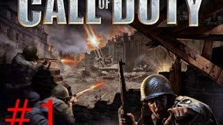 Прохождение Call Of Duty #1 Лагерь Токкоа Джорджия США - Окрестности Эглиз Сан-Мер Франция