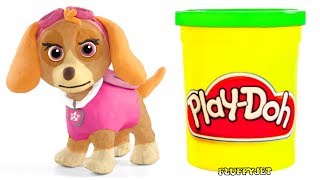 Paw Patrol Play Doh SKYE & Play Doh Toys