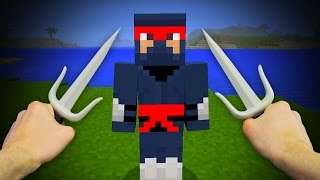 REALISTIC MINECRAFT - STEVE BECOMES A NINJA! ⚔️