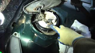 How to change fuel pump Toyota Corolla VVTi-engine. Years 2000 to 2015