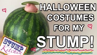 Halloween Costumes for my STUMP! (AMPUTEE FUN!)