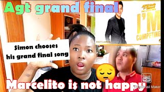 Marcelito Pomoy Grand finale song reaction | Agt 2020 Champions finals | Marcelito Pomoy