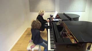 11.11.2019 Richard Rait: Mira Marchenko piano master-class at Zakhar Bron School of Music, Zurich