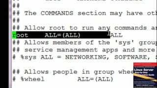 How to Use the Linux "sudo" Security Feature:  Linux Server Training 101