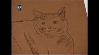 Уроки рисования (№ 49) карандашом. Рисуем животных. Часть 1