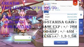 Ragnarok M - Creator Fast Leveling Lvl 99-105/70
