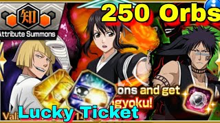 250 Orbs on Mind Attribute Banner | Lucky Brave Soul Ticket - Bleach Brave Souls