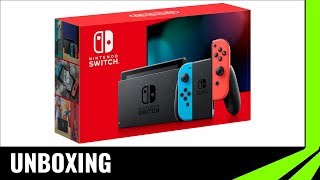 Unboxing - Nintendo Switch neue Version
