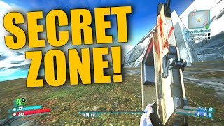 Borderlands 2 - SECRET ZONE Outside of Sanctuary! (Under Map, Outside Map, Hidden Areas)