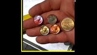 BEWARE FAKE "TONED" COINS - Here's how they do it!!!