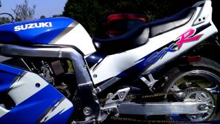 Suzuki GSXR 1100 w/ Yoshi Yoshimura Exhaust Pipe System, Sound Test
