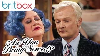 Mrs. Slocombe's Erotic Dreams About Mr. Humphries Leave Him Embarrassed | Are You Being Served?