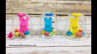 Easter Peeps Snow globe Treat