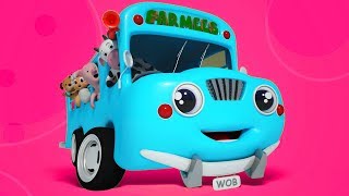 Bánh Xe Trên Xe Buýt | Vần Điệu Trẻ Cho Trẻ Em | Wheels On The Bus | Kids Songs | Farmees Vietnam