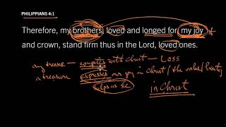 Philippians 4:1 // Can We Love Christians Too Much? // Rejoice in the Lord Always