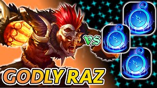 RAZ INSANE 1v8 HARDCARRY! | Arena of Valor