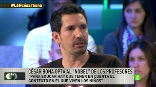 Entrevista a César Bona: "Con la ley Wert educamos en competitividad en lugar de tolerancia"
