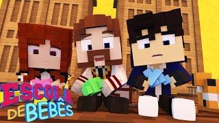 Minecraft : ESCOLA DE BEBÊS ( Baby School Daycare) - BRINCANDO COM MASSINHA PLAY-DOH !!
