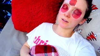 VLOG: КАТЯ ПОКРЫЛАСЬ ПЯТНАМИ!  25.12.16