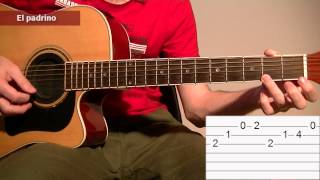 How To Play The Godfather Theme Song: Acoustic Guitar Tab Lesson TCDG