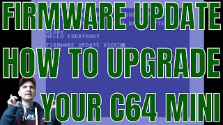 How to add the new Firmware Update to the C64 Mini - Commodore