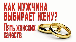 Как мужчина выбирает жену? Пять женских качеств (Вводный вебинар)