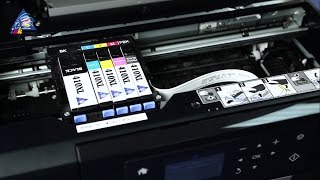 Как заменить картридж на Epson XP-630, XP-830, XP-530